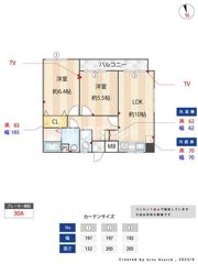 コーポオークの間取り画像
