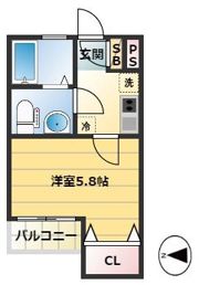 グランシーズ天王台の間取り画像