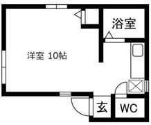 プレジール鶴舞の間取り画像