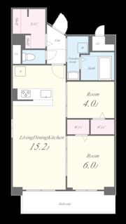 Mys Casetta Kokura(ミースカセッタ小倉)の間取り画像