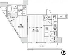 レジディア笹塚Ⅱの間取り画像