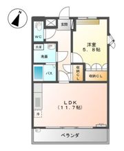 ガーデンヒルズの間取り画像