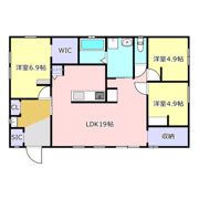富合町古閑Mハウスの間取り画像