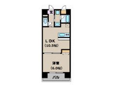 カスタリア新宿の間取り画像