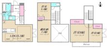 フィーカJ棟の間取り画像