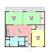 ハイム稲崎の間取り画像