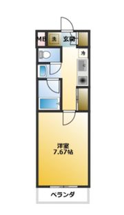 C's Manganji Ⅰの間取り画像
