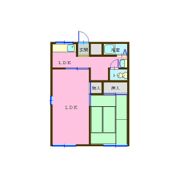 あおばハイツの間取り画像