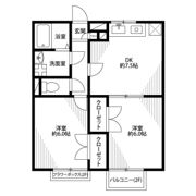 プレジールⅠの間取り画像