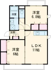 ヴェルドミールⅡの間取り画像