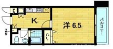 レジュールアッシュ清水の間取り画像