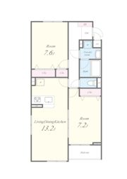 LUCIE TSⅠ(ルシエティーエスワン)の間取り画像