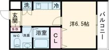 レジュールアッシュ清水の間取り画像