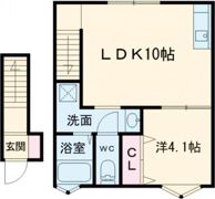 suns荒尾の間取り画像