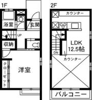 ハイツソレイユWの間取り画像