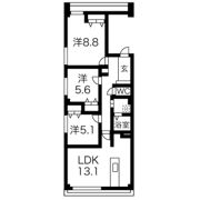 コンフォート長良の間取り画像
