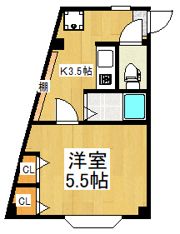 アークフラッツの間取り画像