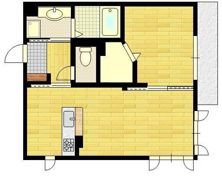 サンライズ花房小路Cの間取り画像