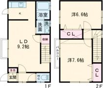 タウンコート・ルピナスの間取り画像