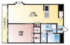 アクセス第5ビル佐賀駅南の間取り画像