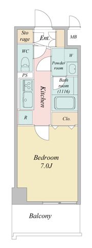 LaSante柏の間取り画像