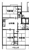 瀬戸ハイツBの間取り画像