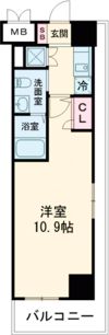 フェニックスレジデンス堺東の間取り画像