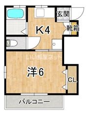 リッチモンド仏生山Ⅲの間取り画像