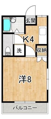 リッチモンド仏生山Ⅰの間取り画像