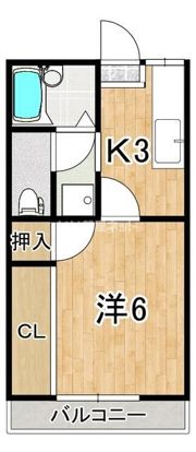 リッチモンド仏生山Ⅱの間取り画像