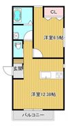 azul(アズール)の間取り画像