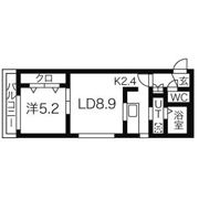 アルス平岸の間取り画像