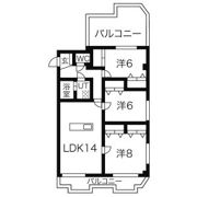 レジデンス安藤の間取り画像