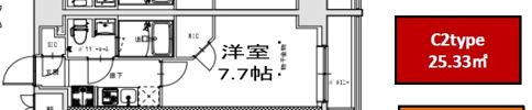 S-RESIDENCE王子Terceraの間取り画像