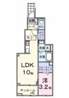 ヴィラ グレイスBの間取り画像