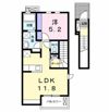 フラメゾンの間取り画像