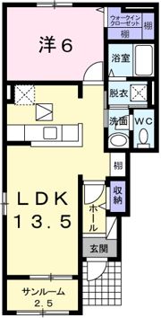 フィデールの間取り画像