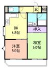 シャルマンフジ砂山の間取り画像