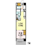 ロイヤルパークス仙台青葉通の間取り画像