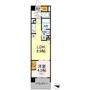 ロイヤルパークス仙台青葉通の間取り画像