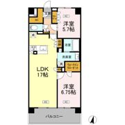 ロイヤルパークス仙台青葉通の間取り画像