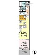 セレスティア池袋立教通りの間取り画像