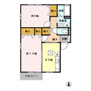アネックスYの間取り画像