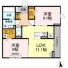 ヴィルフレア深見台の間取り画像
