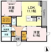 ヴィルフレア深見台の間取り画像
