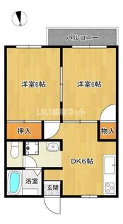 アゼリア芦山の間取り画像