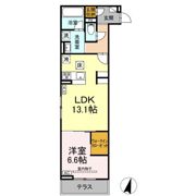 (仮称)D-ROOM三島市東本町分譲賃貸PJの間取り画像