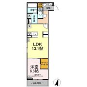 (仮称)D-ROOM三島市東本町分譲賃貸PJの間取り画像