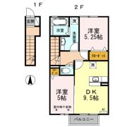 ル グランブリューの間取り画像