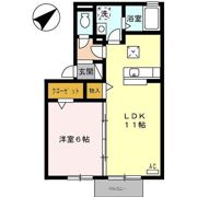 セジュール東郷の間取り画像